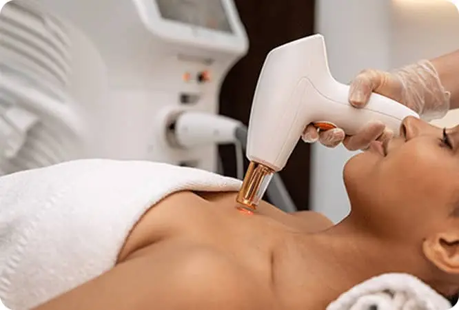 Reduce dark spots and sun damage while restoring smoother, more even chest skin.