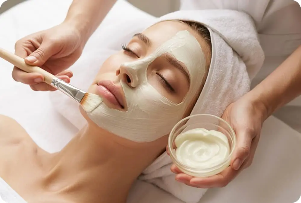 Deep cleanse, exfoliate, and nourish the skin while LED light targets acne, aging, and texture for a refreshed, glowing complexion.